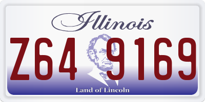 IL license plate Z649169