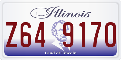 IL license plate Z649170