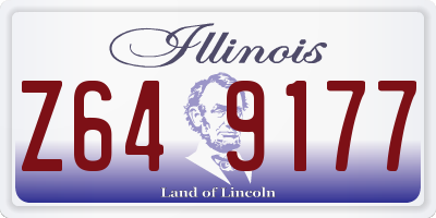 IL license plate Z649177