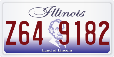 IL license plate Z649182