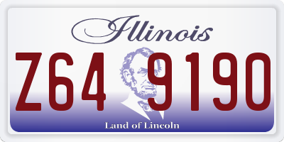 IL license plate Z649190