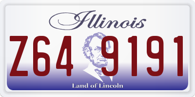 IL license plate Z649191