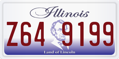 IL license plate Z649199