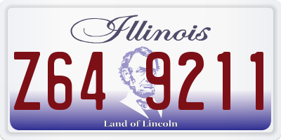 IL license plate Z649211