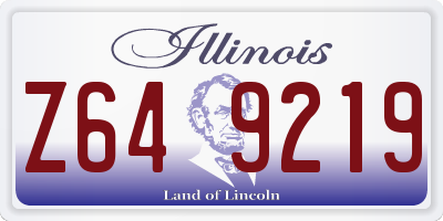 IL license plate Z649219