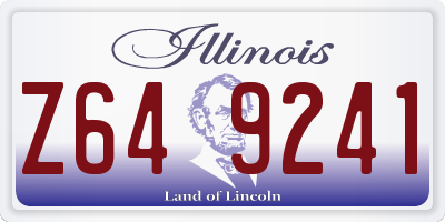IL license plate Z649241