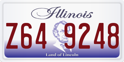 IL license plate Z649248
