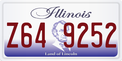 IL license plate Z649252