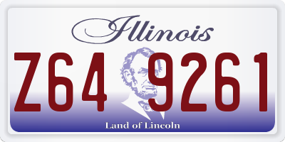 IL license plate Z649261