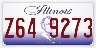 IL license plate Z649273