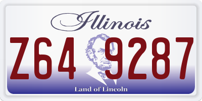 IL license plate Z649287