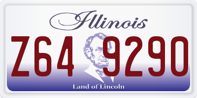 IL license plate Z649290