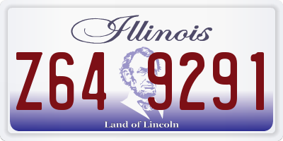 IL license plate Z649291