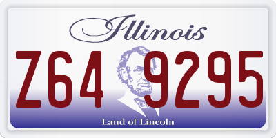 IL license plate Z649295