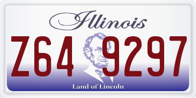 IL license plate Z649297