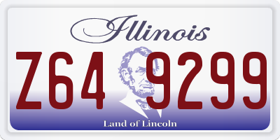 IL license plate Z649299
