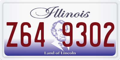 IL license plate Z649302