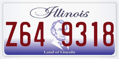 IL license plate Z649318