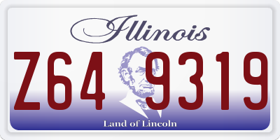 IL license plate Z649319