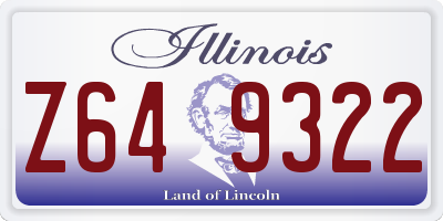 IL license plate Z649322