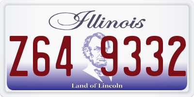 IL license plate Z649332