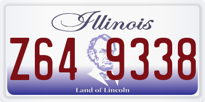 IL license plate Z649338