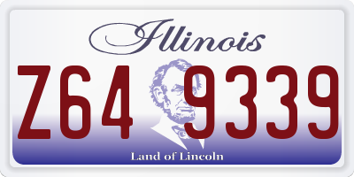 IL license plate Z649339