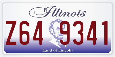 IL license plate Z649341
