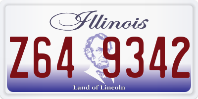IL license plate Z649342