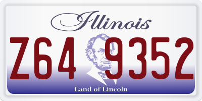 IL license plate Z649352