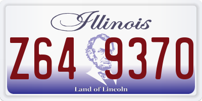 IL license plate Z649370