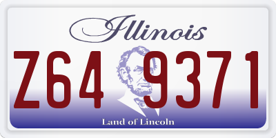 IL license plate Z649371