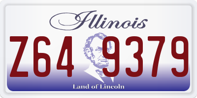 IL license plate Z649379