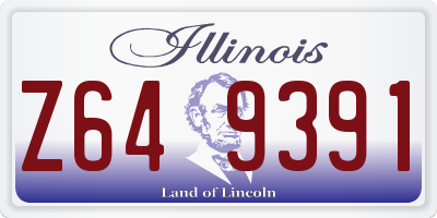 IL license plate Z649391