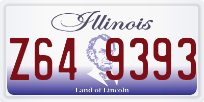 IL license plate Z649393