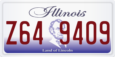 IL license plate Z649409