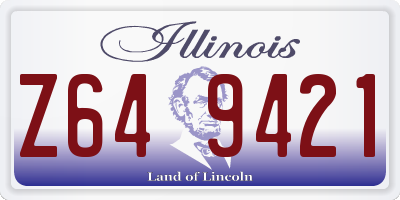 IL license plate Z649421