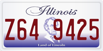 IL license plate Z649425
