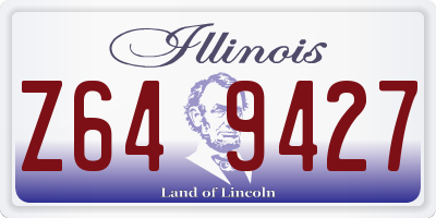 IL license plate Z649427