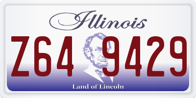 IL license plate Z649429
