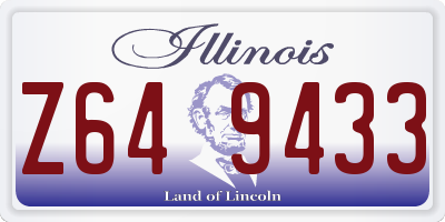 IL license plate Z649433