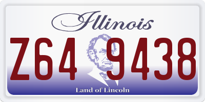 IL license plate Z649438