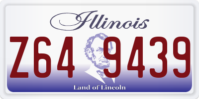 IL license plate Z649439