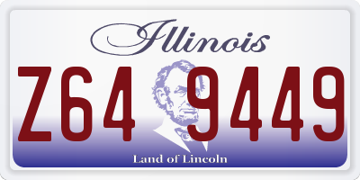 IL license plate Z649449
