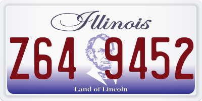 IL license plate Z649452