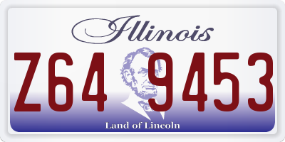 IL license plate Z649453