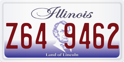 IL license plate Z649462