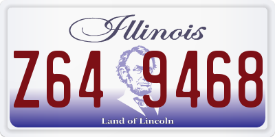 IL license plate Z649468