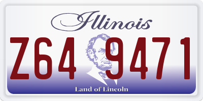 IL license plate Z649471