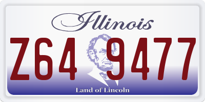 IL license plate Z649477
